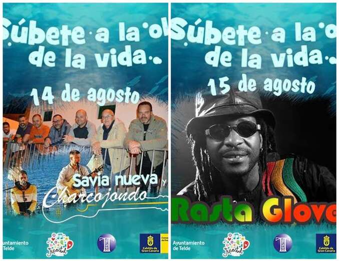 Carteles de los conciertos del próximo fin de semana/TA.